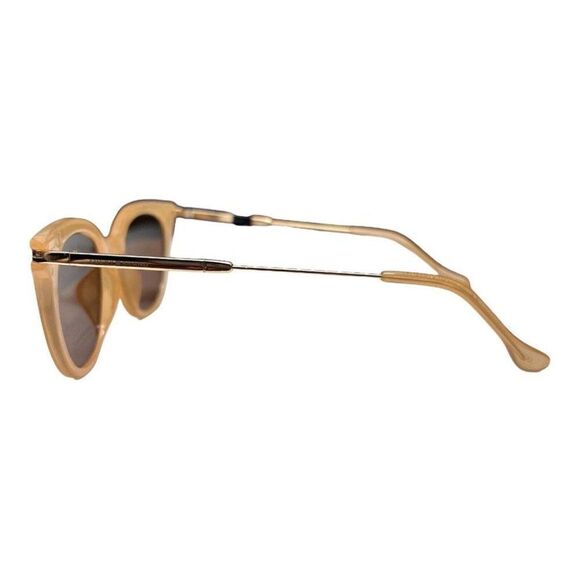 Lucky Brand SLBD 103 BLUSH Sunglasses Cat Eye‎ Summer Festival Beach Round Gold main image 5
